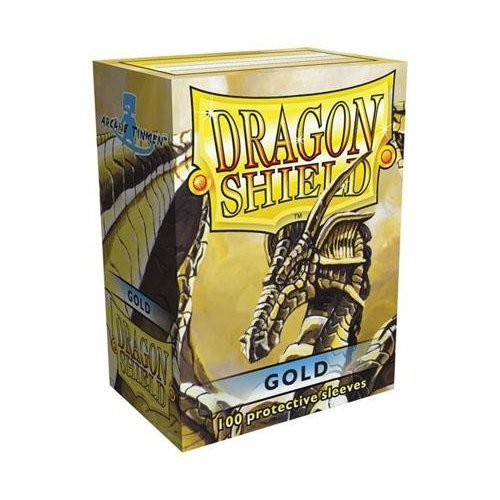 Dragon Shield Sleeves - Gold On Sale