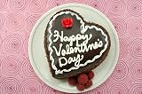 6 inch Happy Valentine's Day Cheesecake - Chocolate Fudge