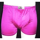 Magenta Microfiber Pouch Shorts at TOOLBOXCLOTHING