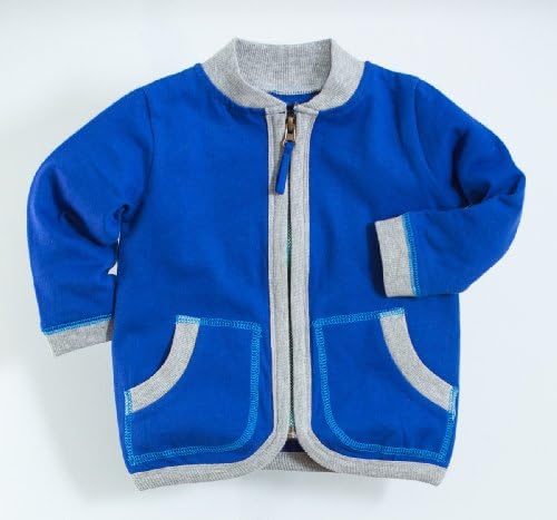 Organic Jungle Jacket: Navy