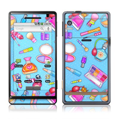 Lookin Pretty Design Protective Skin Decal Sticker for Motorola Droid Cell Phone