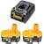 Dewalt DC9091 14.4 volt XRP Battery (2-Pack) and 1-Hour Charger