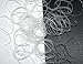 250 Count Jumbo TANGLE FREE Elastic Pony Tail Holders (Clear)