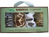 Baberoo Organic Cotton Socks - Animal Print - 0-12 Months