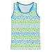Girls' Circo® Print Racerback Tank - Aqua