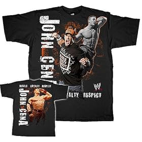 JOHN CENA - WAY OF LIFE WWE WRESTLING T-SHIRT - SIZE KIDS LARGE