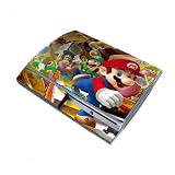 Super Mario PS3 Playstation 3 Body Protector Skin Decal Sticker, Item No.PS30853-54