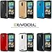 Evocel HTC Desire 510 [Dual Layer Series] Hybrid Armor Protector for HTC Desire 510 - Retail Packaging, Slate (EVO-HTC510-SA01)