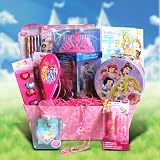 Giftbasket4kids Disney Princess Accessory Gift Basket Perfect Birthday, Get Well Gift Baskets for Girls Under 10