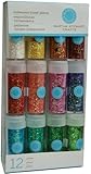 Martha Stewart Crafts Iridescent Tinsel Glitter, 12-Pack