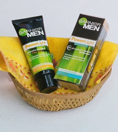 Garnier For Men Gift Basket - Face Wash & Moisturizer