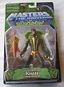 Masters Of The Universe vs Snakemen - Venom-Spitting Khan 15cm (6"inch ) Figure - B4095-0710 by Mattel in 2003 - packet is in poor condition