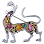 Chinese Zodiac Tiger Tan Brooches And Pins