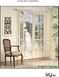 English Garden Trompe l'oeil Window Art