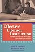 Effective Literacy Instruction for Students With Moderate or Severe Disabilities