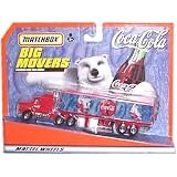 Matchbox Mattel Wheels - Big Movers: Famous Rigs and Buses - Coca-Cola Rig (Tractor and... by Matchbox