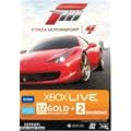 Carte abonnement Xbox Live 12 mois + 2 mois gratuits Forza 4