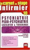carnet de stage de l'infirmier Psychiatrie, p�do-psychiatrie : L�gislation et toxicologie