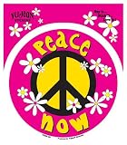 Peace Now with Daisies - Sticker / Decal