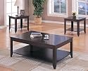 Cappuccino Occasional Table Set By Coaster Furniture