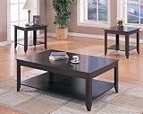 Cappuccino Occasional Table Set By Coaster Furniture