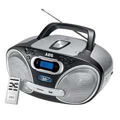 AEG SR 4322 CD-/MP3-Player (UKW-/MW-Tuner, MMC-/SD-Kartenslot, USB 2.0) schwarz