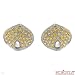 KOESIA Made in Italy Vibrant Earrings With 4.18ctw Genuine Sapphires Well Made in 18K White Gold. Total item weight 11.1g Length 19mm