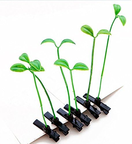 Nice Moment Creative Bean Sprouts Hairpins Most Fashionable Hair Clow Clips This Summer Suitable for All Ages (20pcs)