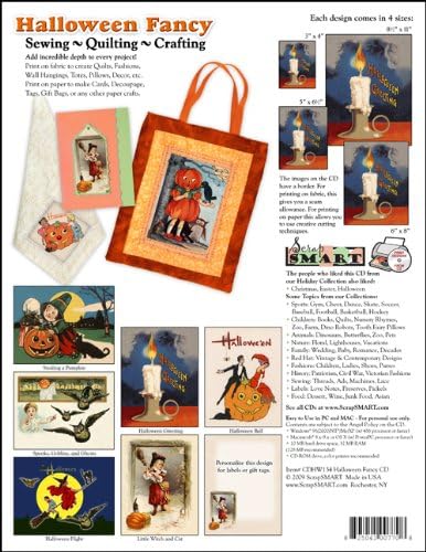 ScrapSMART - Halloween Fancy - Software Collection - Jpeg & PDF files (CDHW134)