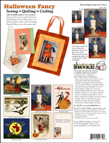ScrapSMART - Halloween Fancy - Software Collection - Jpeg & PDF files (CDHW134)