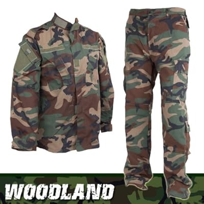  �A�����J���R Woodland BDU ���ʐ퓬�� �㉺�Z�b�g�@�i�E�b�h�����h�j�@L