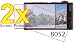 2x Samsung CL80 Digital Camera Premium Clear LCD Screen Protector Cover Guard Film Kit, no cutting is required! Exact fit and satisfaction guaranteed!