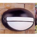 from OUTDOOR Leds C4 Outdoor Lighting Wall Light, Matt Plastic, Zeus Black