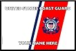 Coast Guard Small Mailbox Flag