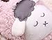 M2cbridge Baby Plush Animal Sheep Booties Warm Slipper (13cm, Pink)