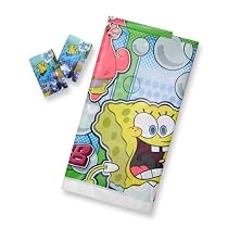 SpongeBob SquarePants Bubbles - Party Supplies - Plastic Tablecover