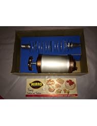 Kitchen: Mirro "The Finest Name in Aluminum" Handled Cookie Cooky Press with 3 Decorating Tips and 12 Designs in Original Box Also includes Mirro Cooky, Appetizers and Pastry Recipes] - MIRRO