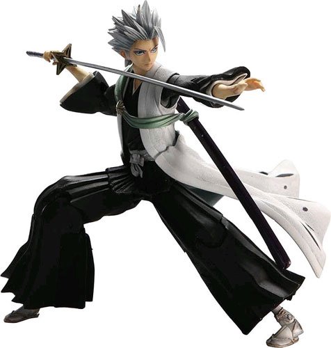 Bleach : Toshiro Hitsugaya Captain Play Arts Kai Action Figure