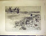 WAR PHILIPPINES AMERICAN TROOPS BAGBAG RIVER FRIPP 1899