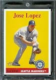 2007 Topps Heritage Baseball Card # 29 Jose Lopez Seattle Mariners - Mint Condition - In Protective Display Case