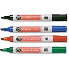 5 Star Permanent Marker mit Keilspitze sortiert Inh.4