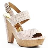 Bcbg Women's Dalton Sandal (10, Oatmeal)