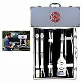 MLB Boston Red Sox 8 Piece BBQ Set