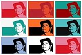 Produkt-Bild: AYRTON SENNA DE SILVA POP ANDY WARHOL POP ART A1 CANVAS ART POSTERART