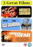 War Films Triple Pack : Mosquito Squadron / 633 Squadron / A Bridge Too Far (3 Disc Box Set)