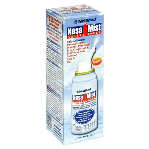 Best Price NasaMist Isotonic Saline Spray USA - for Allergy & Sinus Sufferers, 2.53 oz,(NeilMed)