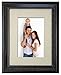 MCS Industries Solid Wood Frame, 6x8-inch Matted to Display 4x6-inch Photo