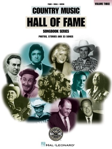 Country Music Hall of Fame - Volume 3 Songbook