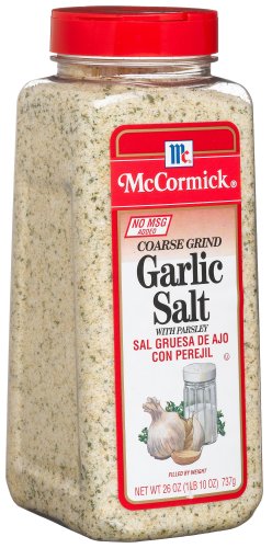 McCormick Garlic Salt with Parsley, 26-Ounce Plastic Bottle (Pack of 2) by McCormick