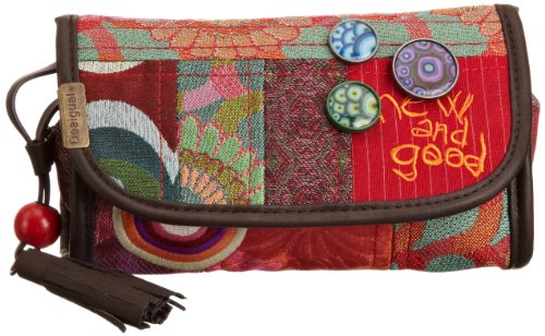 Desigual Roj Patch 21X5212, Damen Portemonnaies 19x14x4.5 cm (B x H x T) Preisvergleich